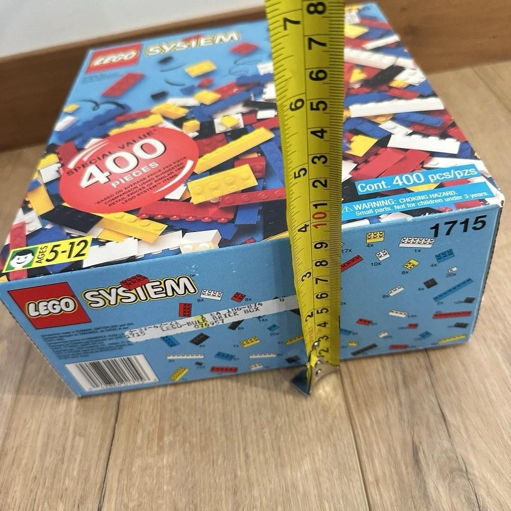 New VTG Lego Universal Building Set 1715 Unopened‎ System 400 Pieces